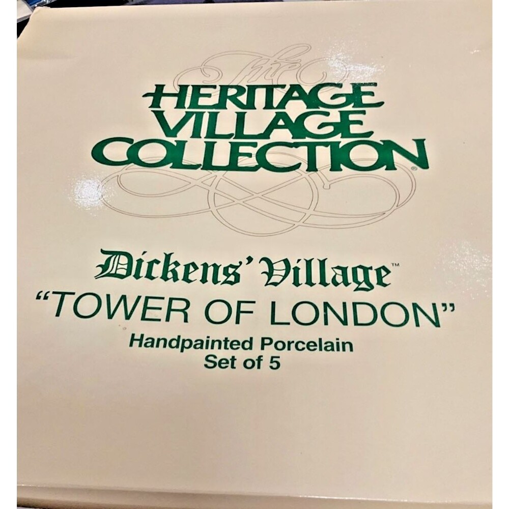 DEPT 56 #5850-0 Tower Of London Historical Landmark Series Dickens 1997 NEW